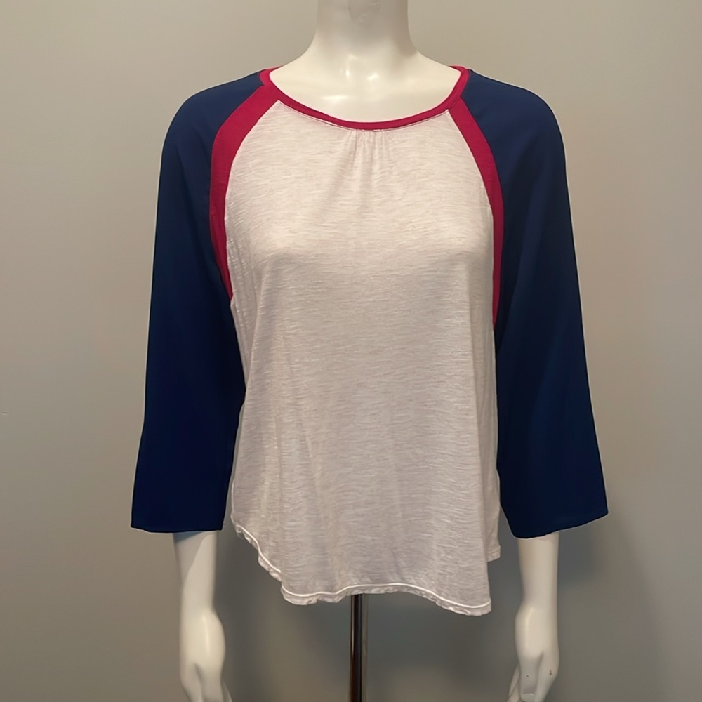 Tommy Hilfiger Athluxe Baseball Shirt Size L